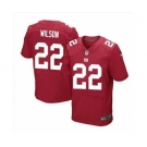nike nfl jerseys new york giants #22 wilson red[Elite]