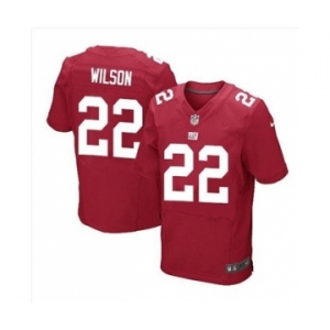 nike nfl jerseys new york giants #22 wilson red[Elite]