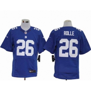 nike nfl jerseys new york giants #26 rdlle blue[Elite]