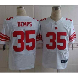 nike nfl jerseys new york giants #35 demps white[Elite][demps]