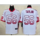 nike nfl jerseys new york giants #56 lawrence taylor white[Elite drift fashion]