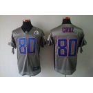 nike nfl jerseys new york giants #80 cruz grey[Elite shadow 50th Patch]