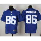 nike nfl jerseys new york giants #86 manningham blue[Elite]