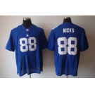 nike nfl jerseys new york giants #88 nicks blue[Elite]