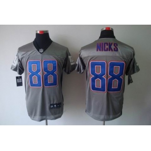nike nfl jerseys new york giants #88 nicks grey[Elite shadow]