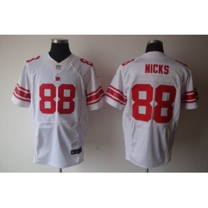 nike nfl jerseys new york giants #88 nicks white[elite]