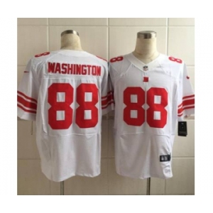 nike nfl jerseys new york giants #88 washington white[Elite][washington]
