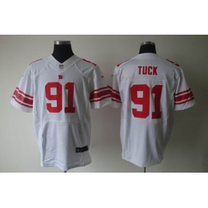 nike nfl jerseys new york giants #91 tuck white[elite]