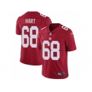 Men Nike New York Giants #68 Bobby Hart Red Alternate Vapor Untouchable Limited Player NFL Jersey