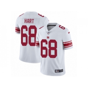 Men Nike New York Giants #68 Bobby Hart White Vapor Untouchable Limited Player NFL Jersey