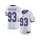 Men Nike New York Giants #93 B.J. Goodson Limited White Rush Vapor Untouchable NFL Jersey