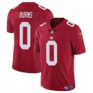 Men's New York Giants #0 Brian Burns Red Vapor Untouchable Limited Football Stitched Jersey