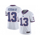 Men's New York Giants #13 Odell Beckham Jr Nike White Color Rush Limited Jersey