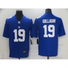 Men's New York Giants #19 Kenny Golladay Blue Nike Limited Jersey