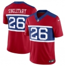 Men's New York Giants #26 Devin Singletary Century Red Alternate Vapor F.U.S.E. Limited Football Stitched Jersey