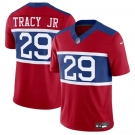 Men's New York Giants #29 Tyrone Tracy Jr Red Alternate Vapor F.U.S.E. Limited Stitched Football Jersey