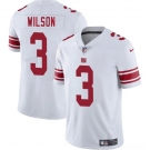 Men's New York Giants #3 Russell Wilson White 2025 Vapor Untouchable Limited Football Stitched Jersey
