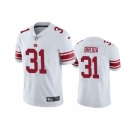 Men's New York Giants #31 Matt Breida White Vapor Untouchable Limited Stitched Jersey