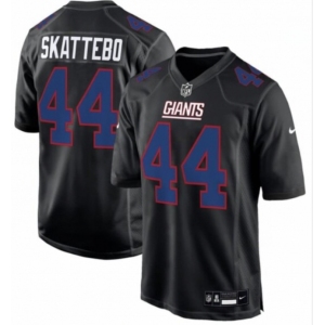 Men's New York Giants #44 Cam Skattebo Black Vapor Limited Stitched NFL Jersey