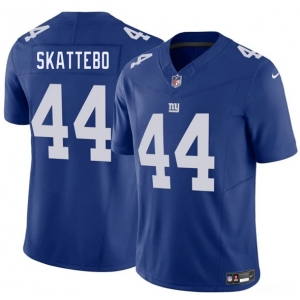 Men's New York Giants #44 Cam Skattebo Blue 2025 Draft F.U.S.E. Vapor Untouchable Limited Football Stitched Jersey