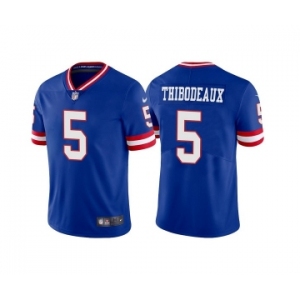 Men's New York Giants #5 Kayvon Thibodeaux Royal Vapor Untouchable Limited Stitched Jersey