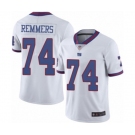 Men's New York Giants #74 Mike Remmers Limited White Rush Vapor Untouchable Football Jersey