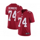 Men's New York Giants #74 Mike Remmers Red Limited Red Inverted Legend Football Jersey