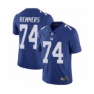 Men's New York Giants #74 Mike Remmers Royal Blue Team Color Vapor Untouchable Limited Player Football Jersey