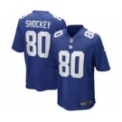 Men's New York Giants #80 Jeremy Shockey Blue Vapor Untouchable Limited Stitched NFL Jersey