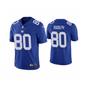 Men's New York Giants #80 Kyle Rudolph Blue Vapor Untouchable Limited Stitched Football Jersey