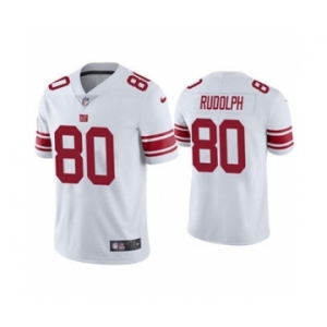 Men's New York Giants #80 Kyle Rudolph White Vapor Untouchable Limited Stitched Football Jersey