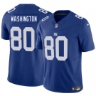 Men's New York Giants #80 Montrell Washington Blue 2025 F.U.S.E. Vapor Untouchable Limited Football Stitched Jersey