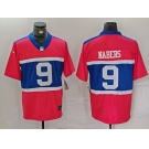 Men's New York Giants #9 Malik Nabers Century Red Alternate Vapor F.U.S.E. Limited Football Stitched Jersey