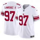 Men's New York Giants #97 Dexter Lawrence II White 2025 F.U.S.E. Vapor Untouchable Limited Football Stitched Jersey