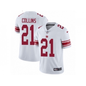 Men's Nike New York Giants #21 Landon Collins Vapor Untouchable Limited White NFL Jersey