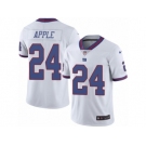 Men's Nike New York Giants #24 Eli Apple Limited White Rush NFL Jersey