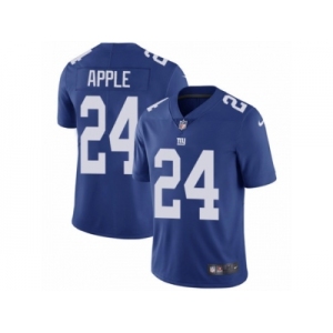 Men's Nike New York Giants #24 Eli Apple Vapor Untouchable Limited Royal Blue Team Color NFL Jersey