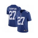 Men's Nike New York Giants #27 Darian Thompson Vapor Untouchable Limited Royal Blue Team Color NFL Jersey