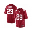 Men's Nike New York Giants #29 Nat Berhe Limited Red Alternate NFL Jersey