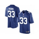 Men's Nike New York Giants #33 Andrew Adams Limited Royal Blue Team Color NFL Jersey