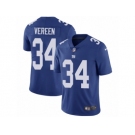 Men's Nike New York Giants #34 Shane Vereen Vapor Untouchable Limited Royal Blue Team Color NFL Jersey