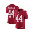 Men's Nike New York Giants #44 Mark Herzlich Vapor Untouchable Limited Red Alternate NFL Jersey