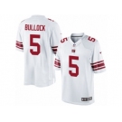 Men's Nike New York Giants #5 Randy Bullock Limited White NFL Jersey