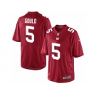 Men's Nike New York Giants #5 Robbie Gould Limited Red Alternate NFL Jersey