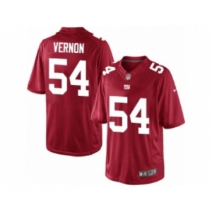 Men's Nike New York Giants #54 Olivier Vernon Limited Red Alternate NFL Jersey