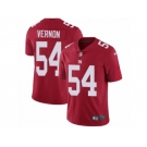 Men's Nike New York Giants #54 Olivier Vernon Vapor Untouchable Limited Red Alternate NFL Jersey