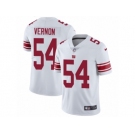 Men's Nike New York Giants #54 Olivier Vernon Vapor Untouchable Limited White NFL Jersey