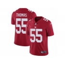 Men's Nike New York Giants #55 J.T. Thomas Vapor Untouchable Limited Red Alternate NFL Jerseyey