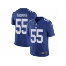 Men's Nike New York Giants #55 J.T. Thomas Vapor Untouchable Limited Royal Blue Team Color NFL Jersey