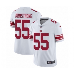 Men's Nike New York Giants #55 Ray-Ray Armstrong White Vapor Untouchable Limited Player NFL Jersey